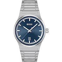 BOSS Candor 1514076 Mens Watch 41mm Blue Dial Stainless Steel