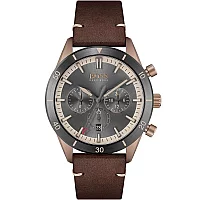 BOSS Santiago 1513861 Mens Watch 44mm Grey Dial Leather