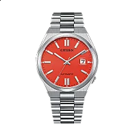 Citizen Tsuyosa x Pantone NJ015889W Mens Watch 40mm Red Dial Stainless Steel