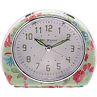 Widdop Floral Alarm Clock