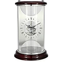 David Peterson SKC18 Piano Finish Skeleton Mantel Clock