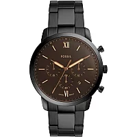 Fossil FS5525 Neutra Black IP Chronograph Bracelet Watch