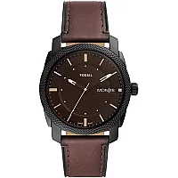 Fossil FS5901 Machine Brown Leather Strap Watch