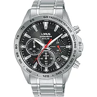 Lorus RZ501AX9 Solar Chronograph Bracelet Watch