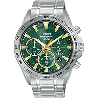 Lorus RZ505AX9 Solar Chronograph Bracelet Watch