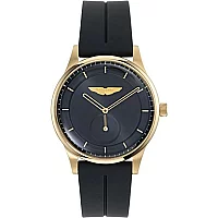 Aston Martin MTIL1F601 Icon SLS Black Silicone Strap Watch