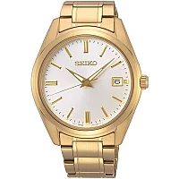 Seiko SUR314P1 Gold Plated Bracelet Watch