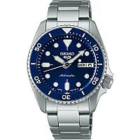 Seiko 5 Sports SRPL77K1 SKX New Denim Bracelet Watch