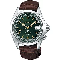 Seiko Prospex SPB121J1 ft Alpinist Brown Leather Strap Watch