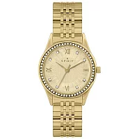 Spirit SP4000 Gold Plated Stone Set Bracelet Watch