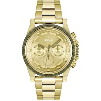 HUGO 1530349 Brave Gold Tone Bracelet Watch