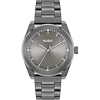 HUGO 1530355 Bright Grey IP Bracelet Watch