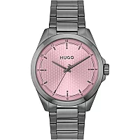 HUGO 1530454 Seam Grey IP Bracelet Watch