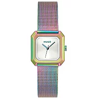 HUGO 1540186 Hazel Rainbow IP Mesh Bracelet Watch
