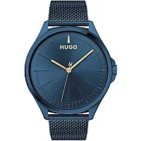 HUGO 1530136 Smash Blue IP Mesh Bracelet Watch
