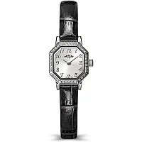 Rotary RLS1005705 Heritage Altera Black Leather Strap Watch