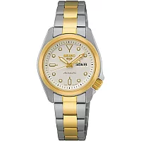 Seiko 5 Sports SRE004K1 ft Compact Two Tone Bracelet Watch