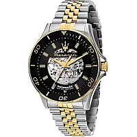 Maserati R8823140010 Sfida Automatic Two Tone Bracelet Watch