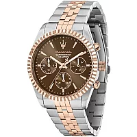 Maserati R8853100049 Competizione Chronograph Two Tone Bracelet Watch
