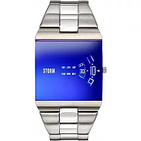 STORM 47430LB New Remi Square Lazer Blue Bracelet Watch