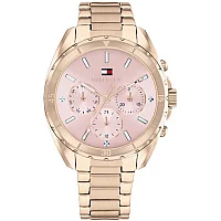 Tommy Hilfiger 1782784 Rose Tone Chronograph Bracelet Watch