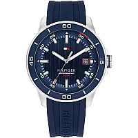 Tommy Hilfiger 1792225 Blue Silicone Strap Watch