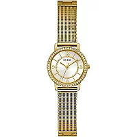GUESS GW0534L2 Melody Gold Plated Mesh Bracelet Watch
