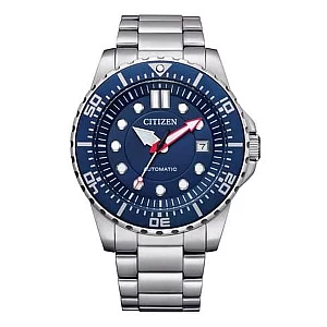 Citizen Mechanical Sports NJ012189L Mens Watch 43mm Blue Dial Stainless Steel