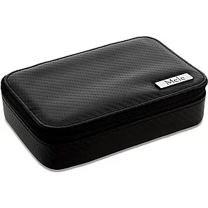 Mele and Co Carbon Fibre Effect Cufflink Box