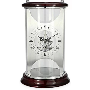 David Peterson SKC18 Piano Finish Skeleton Mantel Clock