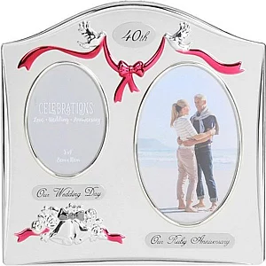 Celebrations 40th Anniversary Photo Frame