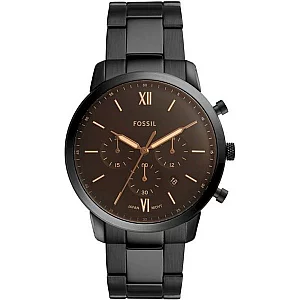 Fossil FS5525 Neutra Black IP Chronograph Bracelet Watch