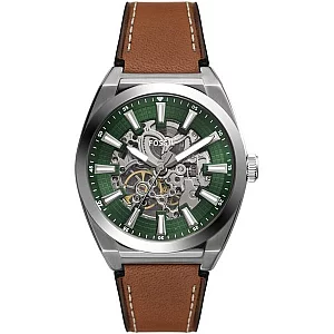 Fossil ME3261 Everett Automatic Brown Leather Strap Watch