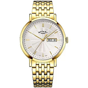 Rotary GB0542302 Heritage Gold Tone Bracelet Watch