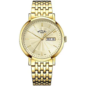 Rotary GB0542303 Heritage Gold Tone Bracelet Watch
