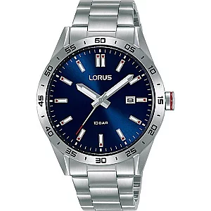 Lorus RH961NX9 Stainless Steel Blue Dial Bracelet Watch