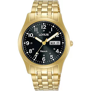 Lorus RXN76DX9 Gold Tone Bracelet Watch