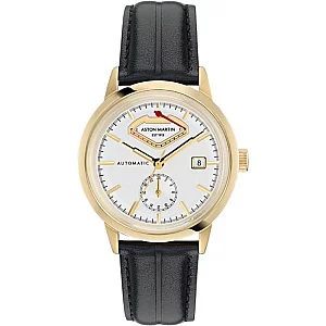 Aston Martin MTTS3F601 Timeless TS3 Automatic Black Strap Watch