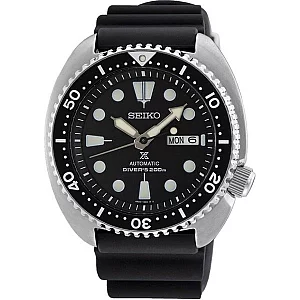 Seiko Prospex SRPE93K1 ft Turtle Black Divers Watch