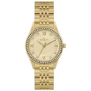 Spirit SP4000 Gold Plated Stone Set Bracelet Watch