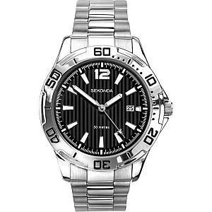 Sekonda 1171 Black Dial Bracelet Watch