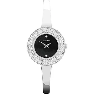 Sekonda 40630 Stone Set Slim BangleBracelet Watch