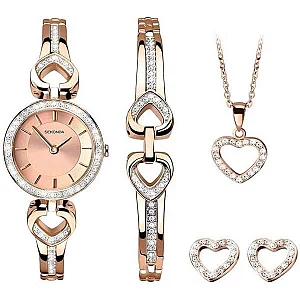 Sekonda 2363G.68 The Christmas Set Earrings Necklace Bangle And Watch Gift Set