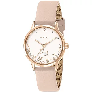 Radley RY21862A Pink Leather Strap Watch