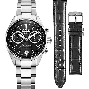 Roamer 978818 41 85 20 Gran Sportivo Bracelet Watch With Interchangeable Strap