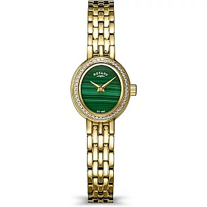 Rotary RLB1006224 Cocktail Green Malachite Dial Bracelet Watch