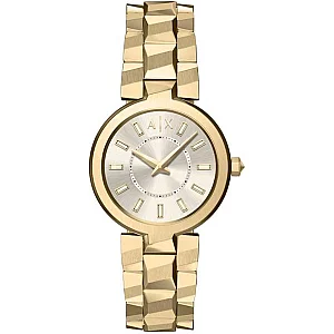Armani Exchange AX4409 Gold Tone Bracelet Watch