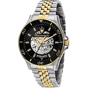 Maserati R8823140010 Sfida Automatic Two Tone Bracelet Watch