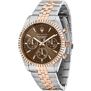 Maserati R8853100049 Competizione Chronograph Two Tone Bracelet Watch