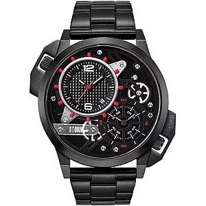 STORM 47539SLR Dualation Slate Red Bracelet Watch